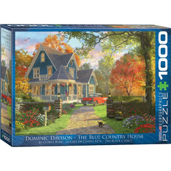 Puzzle Eurographics The Blue Country House by Dominic Davison 1000 Κομμάτια