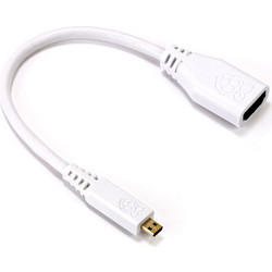 235mm micro-HDMI to standard HDMI adapter cable