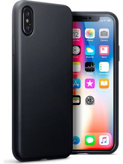 Terrapin Back Cover Solid Black Matte (iPhone X/Xs)