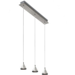 LUCE Κρεμαστό Φωτιστικό Οροφής Τρίφωτο LED με Θερμό Λευκό Φως 3443-47-212