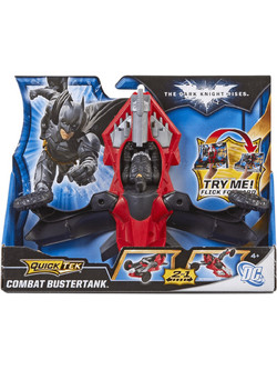Mattel Batman Quick Tek The Dark Knight Rises Combat Bustertank Vehicle Φιγούρα Δράσης για 4+ Ετών