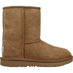 UGG Classic II Παιδικά Μποτάκια Καφέ Suede με Γούνα 1017703K-CHE