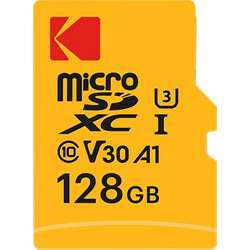 Kodak Ultra Performance microSDXC 128GB Class 10 U3 V30 A1 UHS-I + Adapter