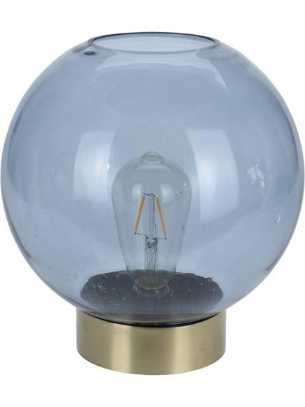 Επιτραπέζιο Φωτιστικό LED σε σχήμα λάμπας 26cm σε δύο αποχρώσεις Γκρι - Cb