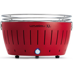 LotusGrill G435 XL Blazing Red Ανοξείδωτη Ψησταριά Κάρβουνου Στρογγυλή Επιφάνειας 40.5cm