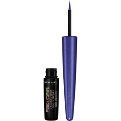 Rimmel Wonder'Swipe 2 In 1 Liner To Shadow 010 Cool Af Πινέλο Eyeliner Glitter