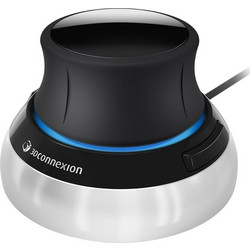 3Dconnexion Compact Ενσύρματο Ποντίκι Εργονομικό Black