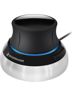 3Dconnexion Compact Ενσύρματο Ποντίκι Εργονομικό Black