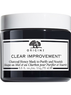 Origins Clear Improvement Charcoal Honey Κρεμώδης Μαύρη Μάσκα Προσώπου για Ενυδάτωση με Άνθρακα & Μέλι 75ml