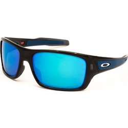 Oakley OO9263 56 Αθλητικά Γυαλιά Ηλίου Oversized Κοκάλινα Μαύρα με Μπλε Καθρέπτη Φακό