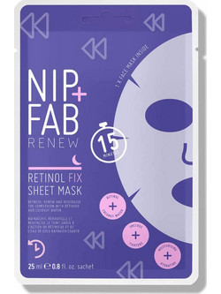 Nip + Fab Renew Retinol Fix Sheet Μάσκα Προσώπου με Ρετινόλη 25ml