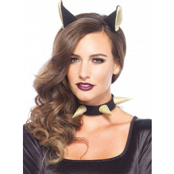 Αξεσουάρ αυτιά κακιάς γάτας Choker