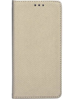 Θήκη OEM Smart Magnet για Huawei Mate 20 Pro Flip Cover Gold