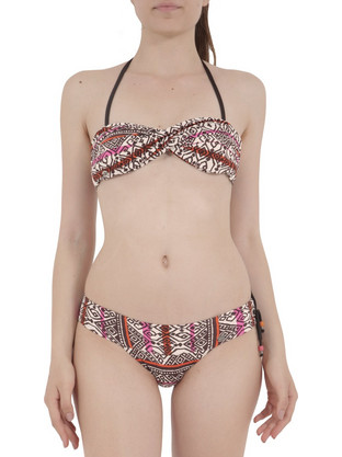 Banana Moon Bikini Set Strapless Brazil Πολύχρωμο TRIBE-D3D98