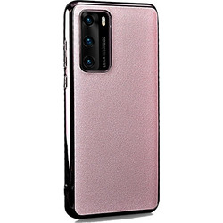 iCarer Grained Series Δερμάτινη Θήκη Huawei P40 - Glitter Powder (XHP40001-PK)