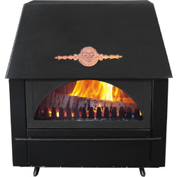 Alfa Plam Rustikal 11 kW Ατσάλινη Ξυλόσομπα 11kW