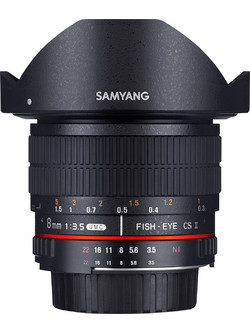 Samyang 8mm f/3.5 IF MC Fisheye CS II DH Nikon