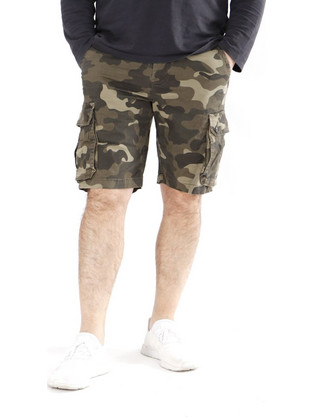 GANDY Army Ανδρική Βερμούδα Cargo Καφέ SEEGB-301-24