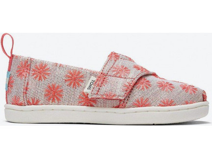 TOMS Alpargata Coral Twill Glimmer Βρεφικές Εσπαντρίγιες (10016432)