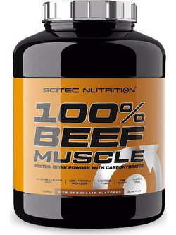 Scitec Nutrition 100% Beef Muscle Rich Chocolate Πρωτεΐνη 3.02kg