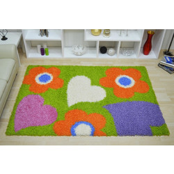 Sprintzio Χαλί Ορθογώνιο Shaggy 160x230cm Next 1135 Green