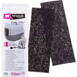 FERPLAST ACTIVE CARBON FILTER L135 20 x 0,2 x h 7 cm