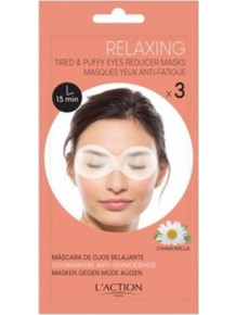 L Action Tired & Puffy Eyes Reducer Mask - Μάσκα Ματιών 3 x 2.67gr