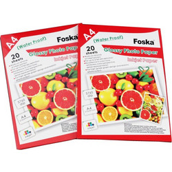 ΦΩΤΟΓΡΑΦΙΚΟ ΧΑΡΤΙ FOSKA GLOSSY Α4 180 ΓΡΑΜ 20 ΦΥΛΛΑ