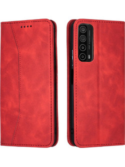 Bodycell Pu Leather Wallet Red (Huawei P Smart 2021)
