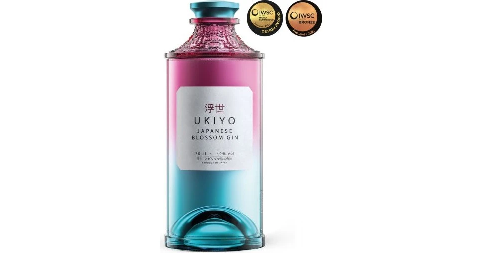 Ukiyo Japanese Blossom Gin 700ml BestPrice.gr
