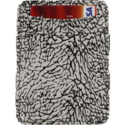 Hunterson Magic Wallet - Δερμάτινο Πορτοφόλι με RFID - Elephant Grey Print