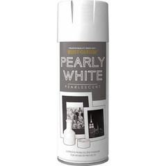 Rust-Oleum Pearly White Pearlescent Σπρέι Βαφής Άσπρο Περλέ 400ml