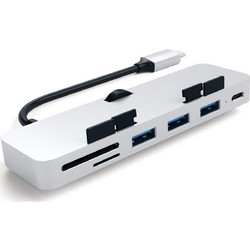 Satechi ST-TCIMHS USB Hub 3.0 USB-C με 6 Θύρες USB-A / USB-C / Card Reader