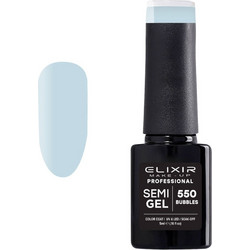 Elixir Semigel 550 Bubbles Ημιμόνιμο Βερνίκι Νυχιών 5ml