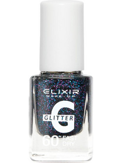 Elixir Fast Dry 357 Glitter Βερνίκι Νυχιών Μακράς Διαρκείας Quick Dry 13ml