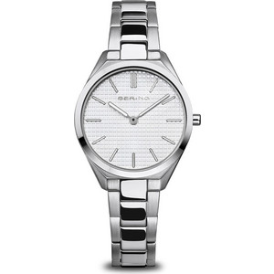 Bering Ultra Slim Γυναικείο Ρολόι με Ασημί Μεταλλικό Μπρασελέ 17231-700 Bering Ultra Slim Γυναικείο Ρολόι με Ασημί Μεταλλικό Μπρασελέ 17231-700