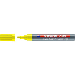 Μαρκαδόρος Edding 725 Neon Για Πίνακα 5mm Κίτρινο