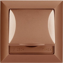 Πρίζα Σουκο 2M 16A Με Καπακι Χαλκός Timex 5907522187165