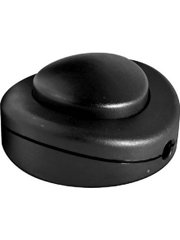 ΔΙΑΚΟΠΤΗΣ ΠΟΡΤΑΤΙΦ ΠΟΔΙΟΥ Φ65x23mm ΜΑΥΡΟΣ 230V IP20 VIVA 3800209150608