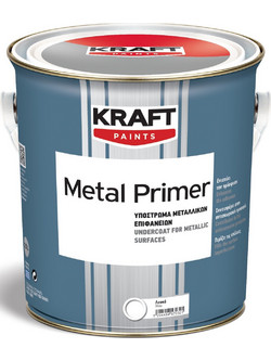 Kraft Paints Metal Primer Ακρυλικό Αστάρι Διαλύτου 0.75lt