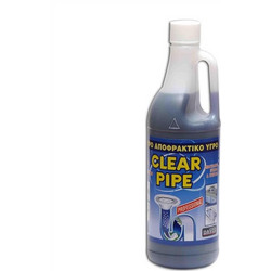 Αποφρακτικό υγρό σωληνώσεων 1lt CLEAR PIPE DAVOS
