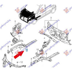 Δεξια Σασι Εμπρος (Γ) Kia Picanto 04-08