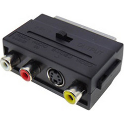 Scart Αdaptor male - S-Video - 3x RCA female SC2014 OWI