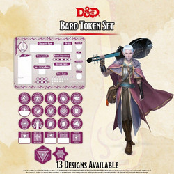 Dungeons & Dragons 5th Edition - Bard Token Set