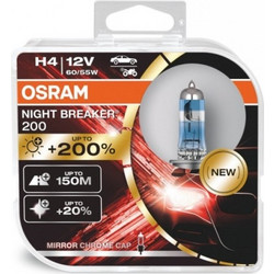Osram H7 Night Breaker Laser Αλογόνου 12V 55W 2τμχ