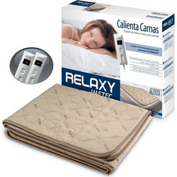 Imetec Relaxy 6221C Ηλεκτρικό Διπλό Υπόστρωμα Πλενόμενο Μπεζ 100W 150x140cm