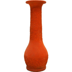 Πήλινο Βάζο-Πυθάρι C 7176 Brick Υ.80cm Π.35cm Β.35cm Πηλός