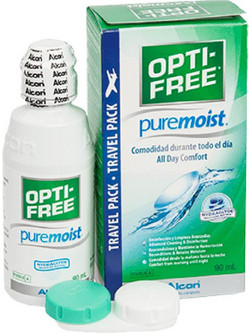 Alcon Opti-Free Pure Moist Υγρό Φακών Επαφής 90ml