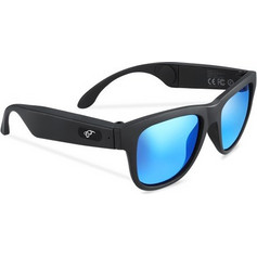 G1 Bone Conduction Γυαλιά με Anti-Blue Φίλτρο και Ενσωματωμένο Bluetooth - Μαύρο / Μπλε