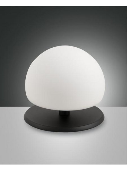 Fabas Luce 3570-30-101 Πορτατίφ Αφής G9 Λευκό Μαύρο Φ15xΥ13cm